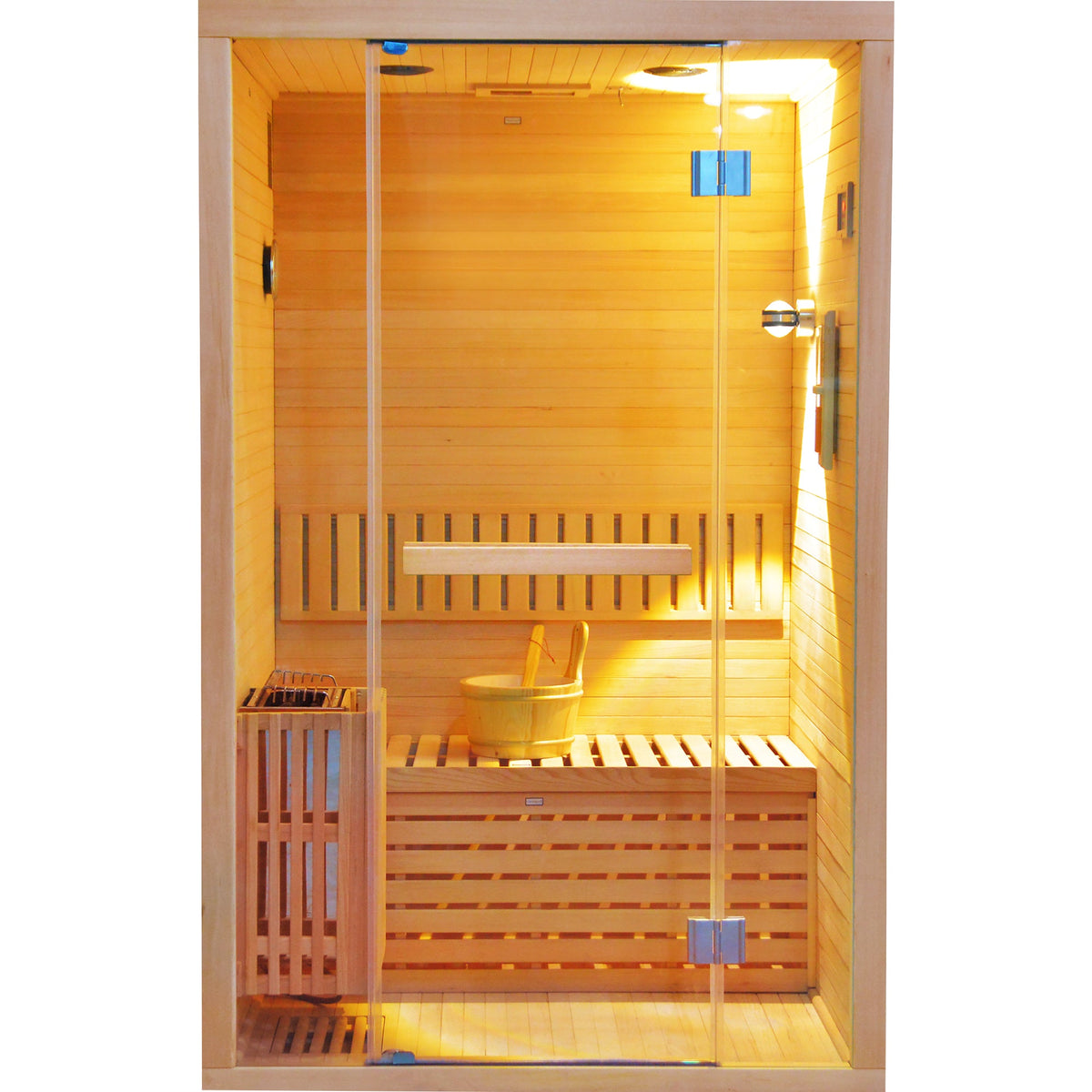 HOSAUNA Premium 2-Person Indoor Sauna
