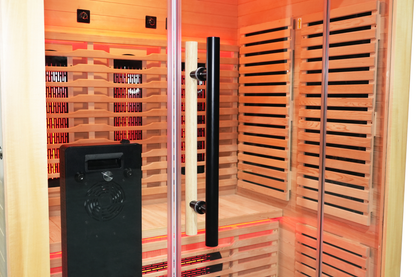 Blisspod Venetian RED 3-Person Full Spectrum Infrared Sauna with Red Light Therapy