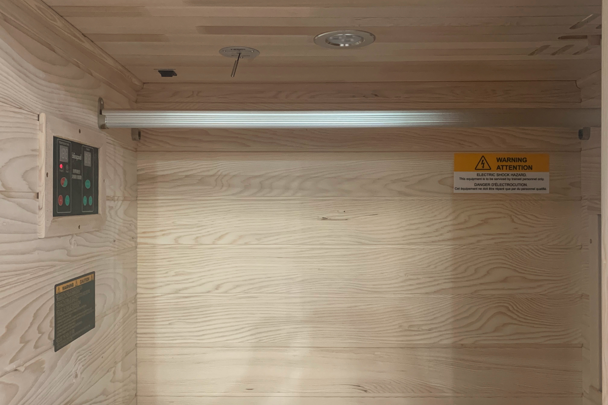 Blisspod Vienna 1-Person Far Infrared Sauna | Canadian Hemlock | Very Low EMF