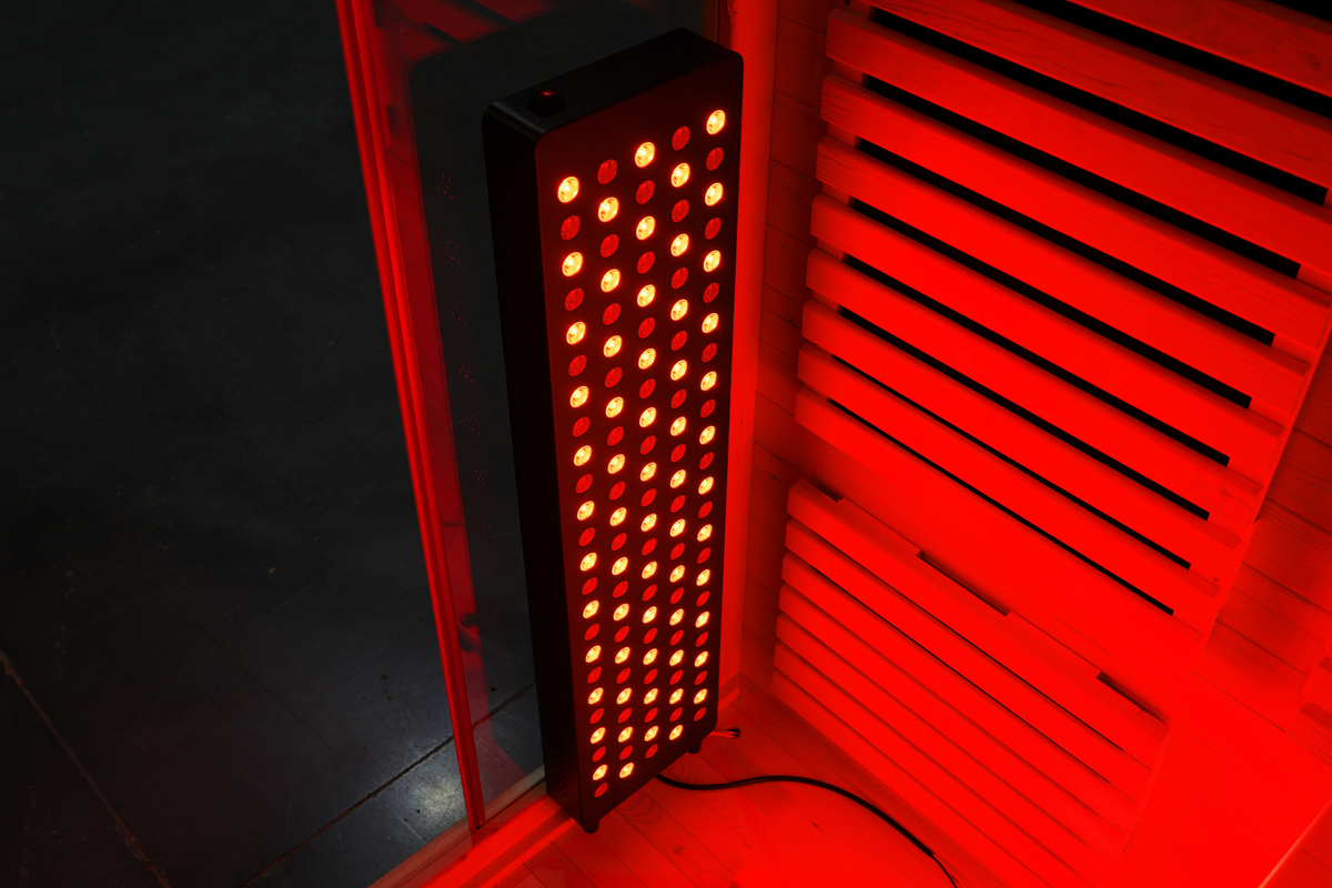 Blisspod Venetian RED 3-Person Full Spectrum Infrared Sauna with Red Light Therapy