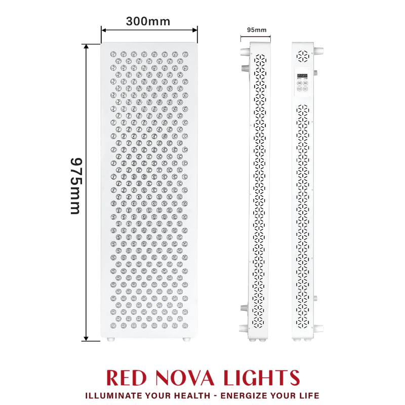 Red Nova Light RNL1500 Digital – 1500W Red & Near-Infrared LED Therapy Panel, 5 Wavelengths, Digital Controls