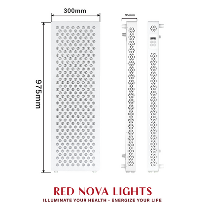 Red Nova Light RNL1500 Digital – 1500W Red & Near-Infrared LED Therapy Panel, 5 Wavelengths, Digital Controls