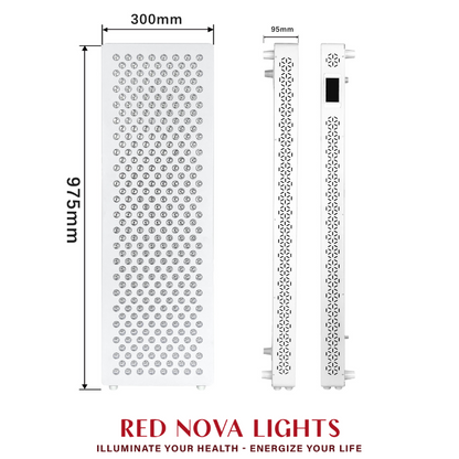 Red Nova Light Digital PRO 1500 – Full-Body Red & Near-Infrared LED Therapy Panel, 7 Wavelengths, Smart Controls