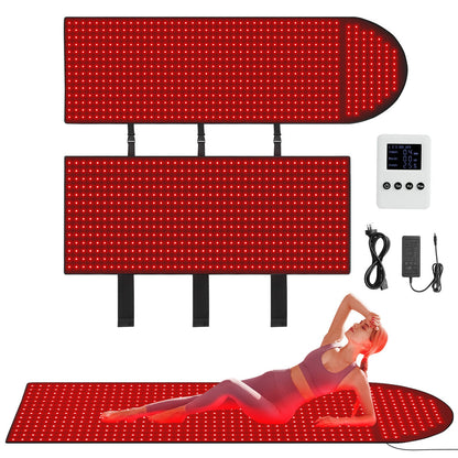 Red & Infrared Light Therapy Pad | Full-Body Light Therapy Pad | 601W