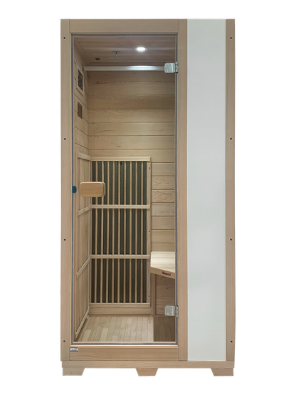 Blisspod Vienna 1-Person Far Infrared Sauna | Canadian Hemlock | Very Low EMF