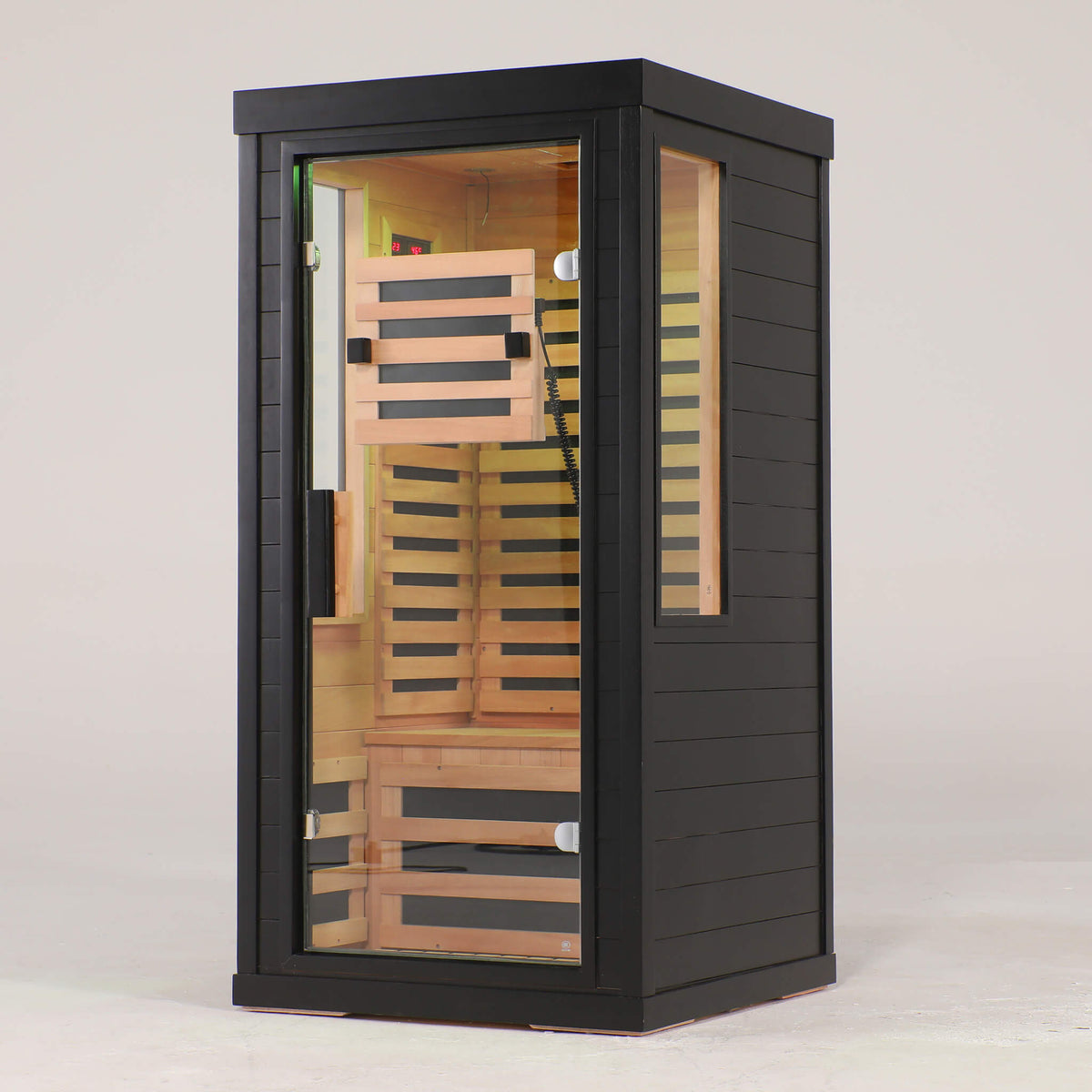 2-Person Low EMF Indoor Infrared Sauna With Red Light Therapy
