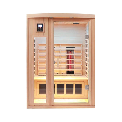 Orien Premium 2-Person Low EMF Far-Infrared Sauna With Ceramic Heaters | 1,760W