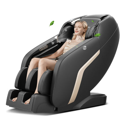 Zero Gravity Shiatsu Massage Chair with SL-Track, Heat, Foot Roller & Bluetooth