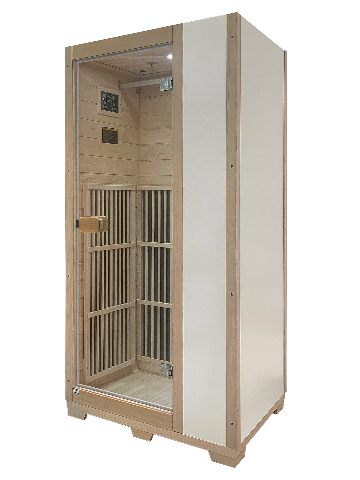 Blisspod Vienna 1-Person Far Infrared Sauna | Canadian Hemlock | Very Low EMF