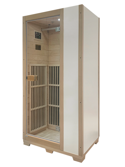 Blisspod Vienna 1-Person Far Infrared Sauna | Canadian Hemlock | Very Low EMF
