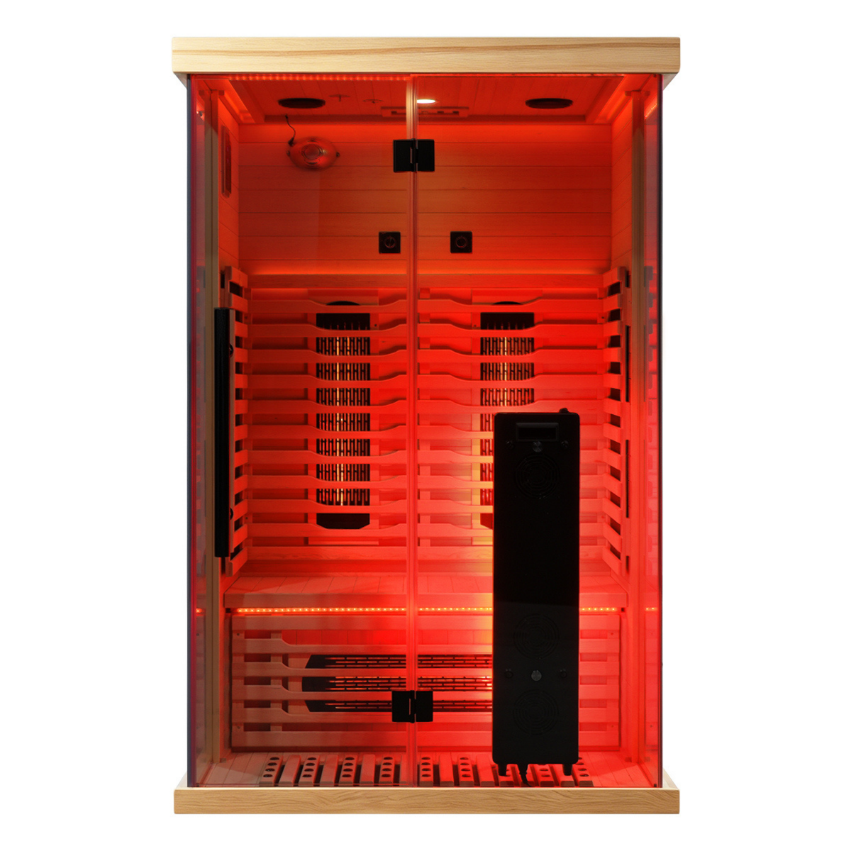 Blisspod I Vantaa RED I All-In-One - Full Spectrum + Red Light Therapy I Indoor Premium Sauna I 2 Person