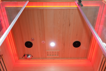Blisspod Venetian RED 3-Person Full Spectrum Infrared Sauna with Red Light Therapy