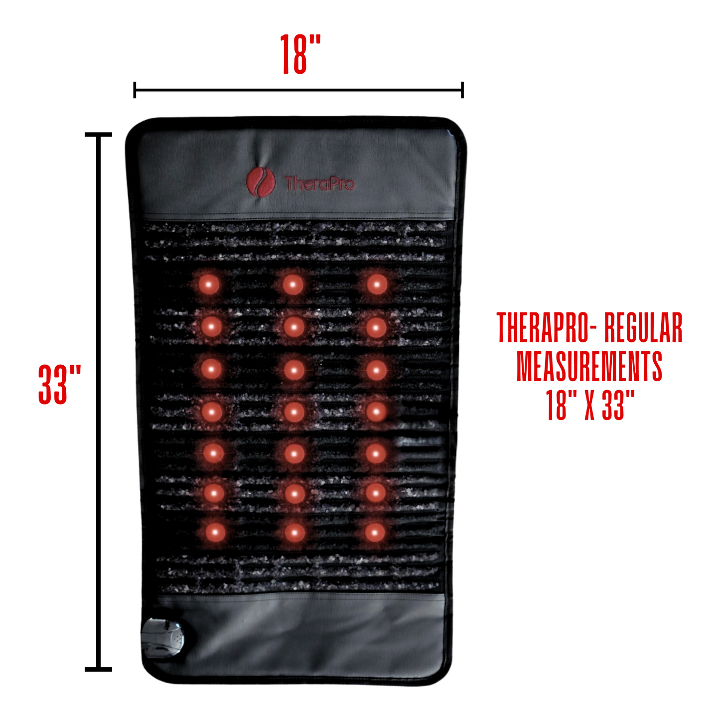 Recovery Therapy Pad Designed for Muscle Recovery, PEMF Technology, Infrared Heat, Red Light Therapy
