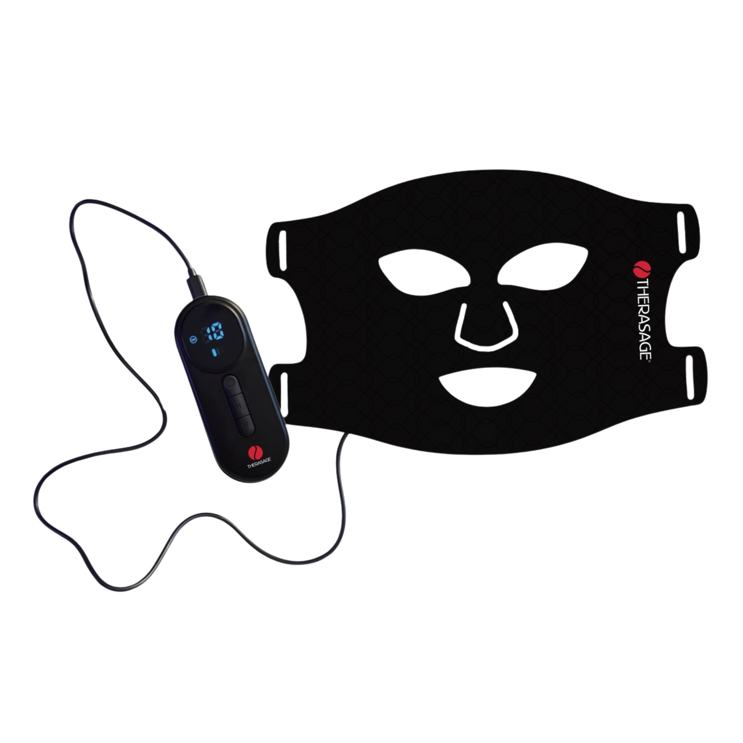 Red Light Therapy Face Mask Designed for Radiant Skin, 8 Light Modes, Adjustable Intensity, Portable Control