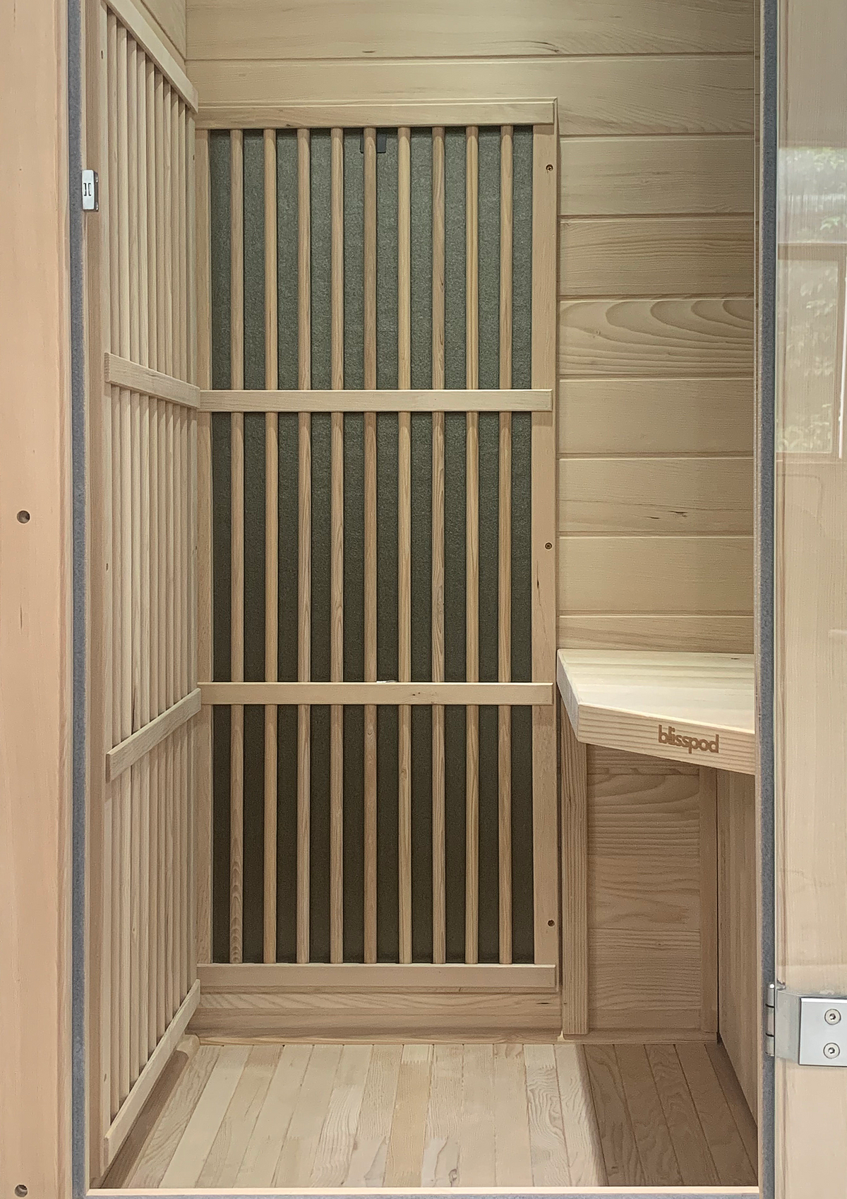 Blisspod Vienna 1-Person Far Infrared Sauna | Canadian Hemlock | Very Low EMF