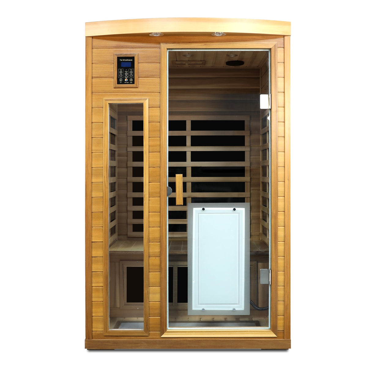 Low EMF 2-Person Red Cedar Far Infrared Sauna