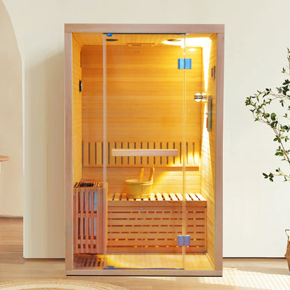 HOSAUNA Premium 2-Person Indoor Sauna