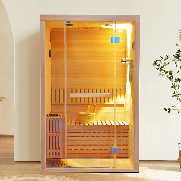 HOSAUNA Premium 2-Person Indoor Sauna