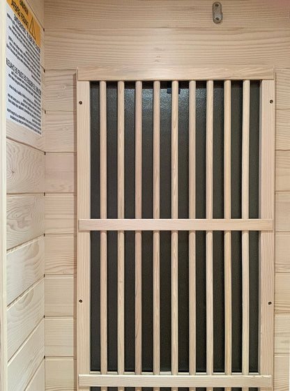 Blisspod Vienna 1-Person Far Infrared Sauna | Canadian Hemlock | Very Low EMF