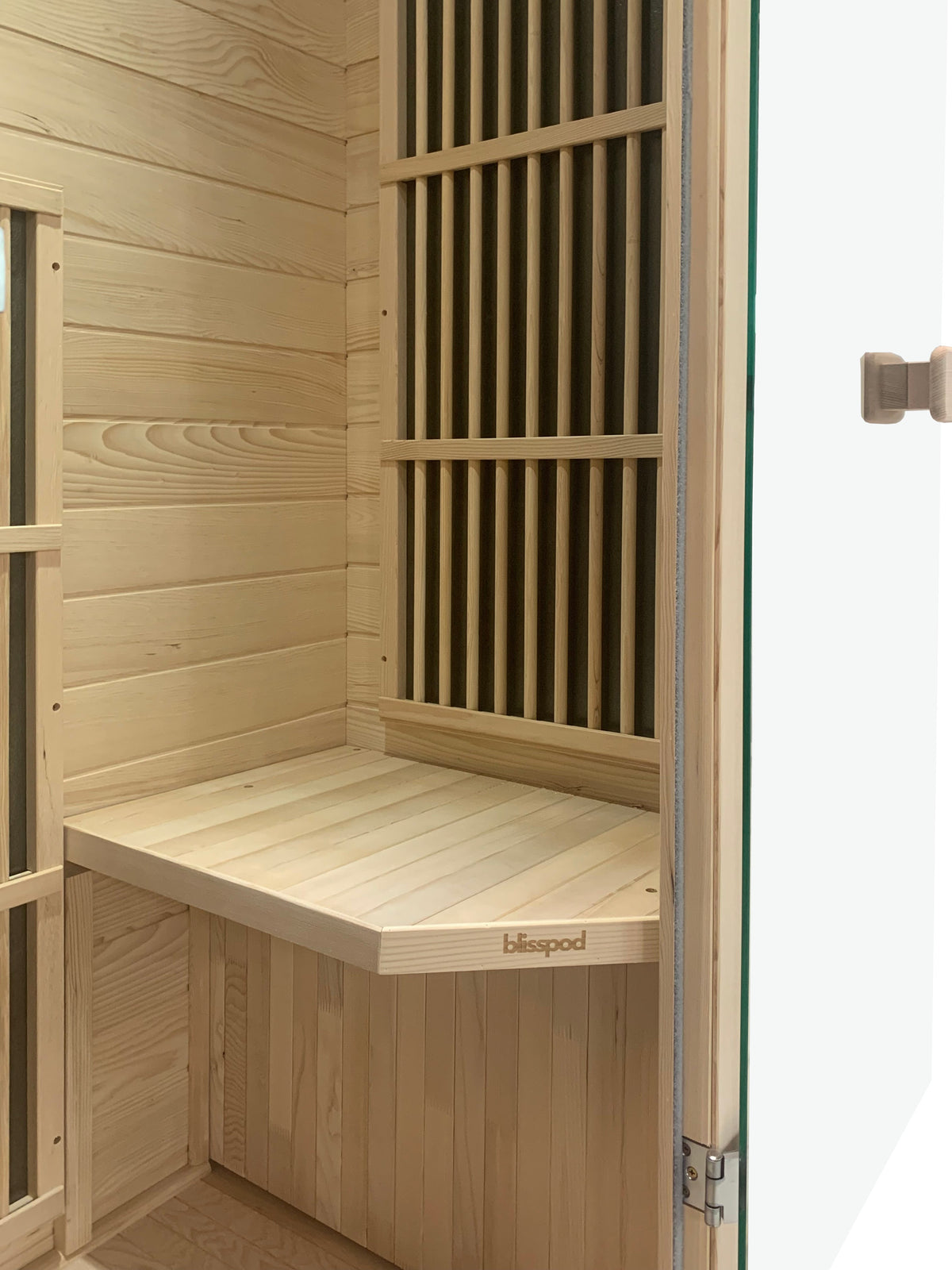 Blisspod Vienna 1-Person Far Infrared Sauna | Canadian Hemlock | Very Low EMF