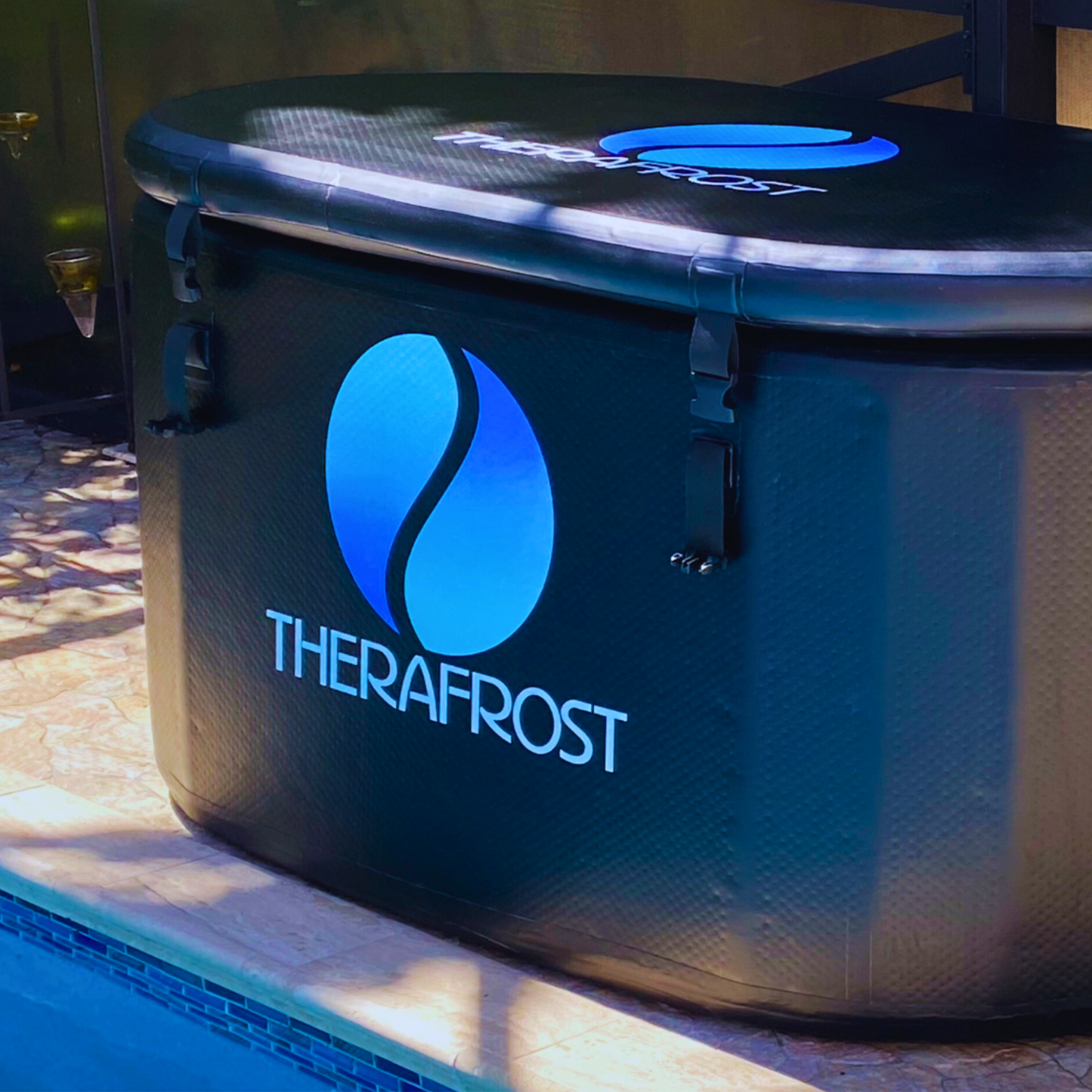 TheraFrost Portable Cold Plunge Tub with Chiller, Ozone Purification &amp; App Control
