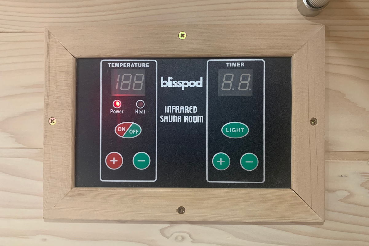 Blisspod Vienna 1-Person Far Infrared Sauna | Canadian Hemlock | Very Low EMF