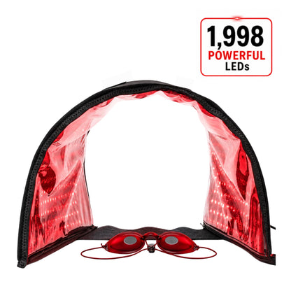 VersaDome Pro 2-in-1 Red Light Therapy Device | Face & Body | 1,998 LEDs