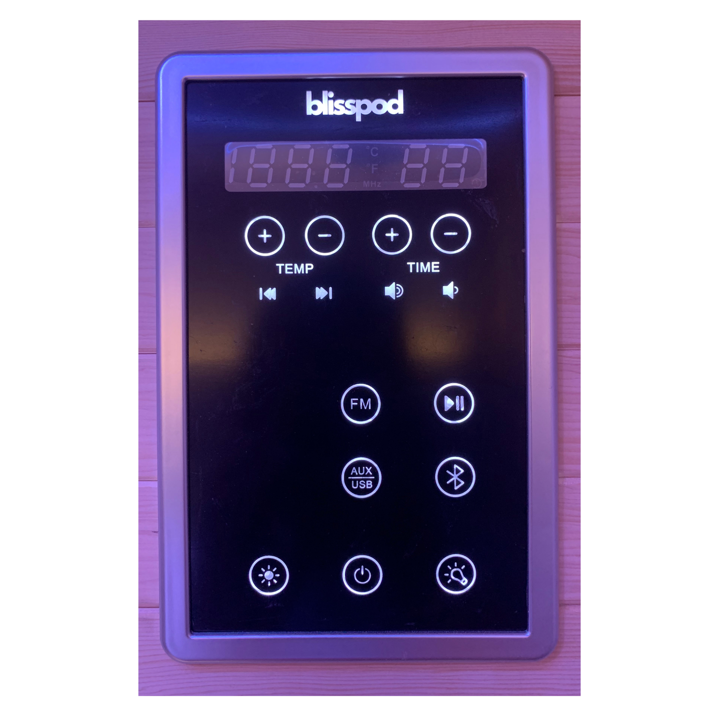 Blisspod Bergen 2-Person Full Spectrum Infrared Sauna | Red Light Therapy | Low EMF | Canadian Hemlock