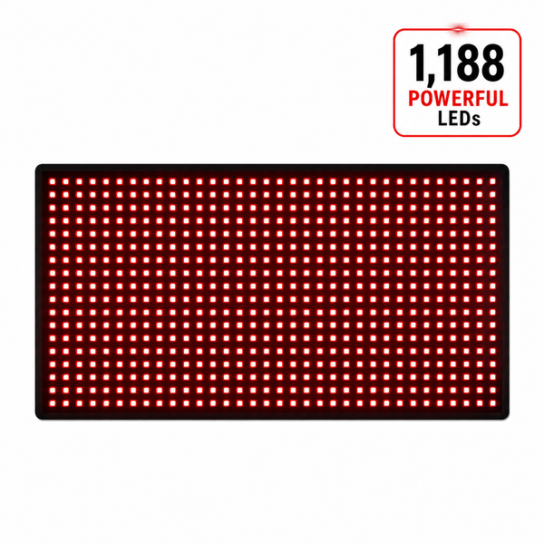 Medium Red Light Therapy Pad | 16" x 11" | 1,080 LEDs
