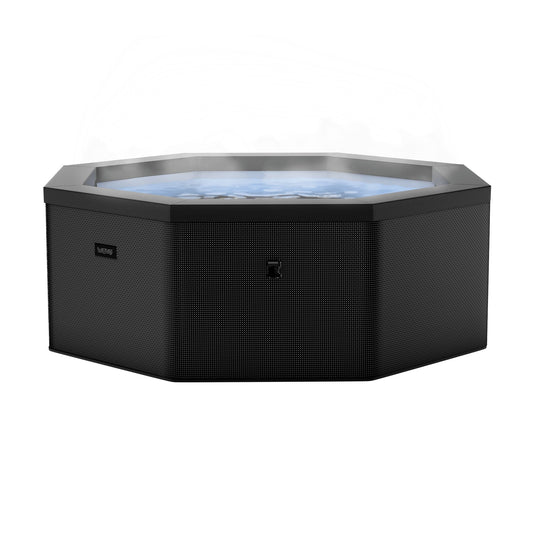 Como 6-Person Eco Foam Hot Tub – Octagon, 90 Bubble Jets & Integrated 1800W Heater