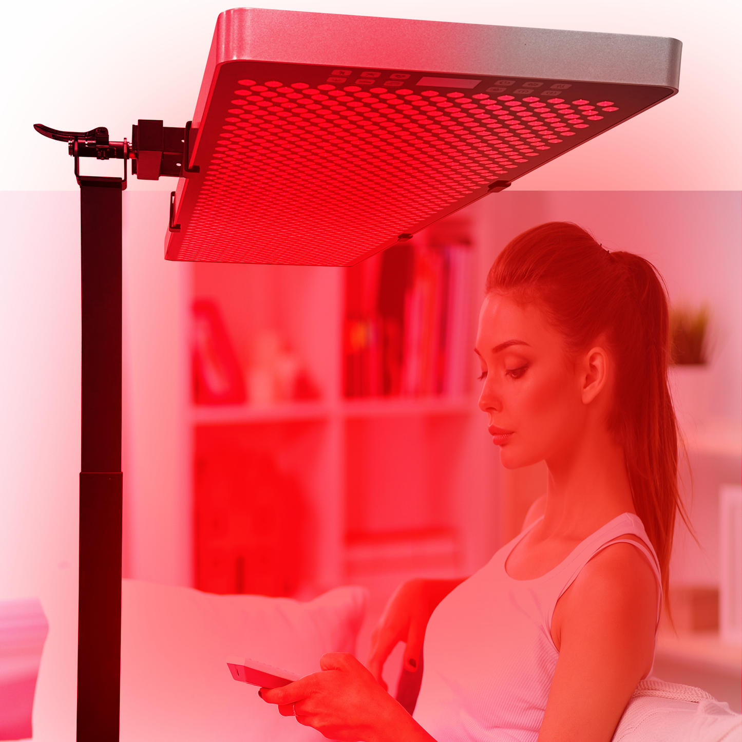 EXESAS Automatic Horizontal & Vertical Rolling Stand | Motorized Height Adjustment | Compatible with EXESAS LED Panels