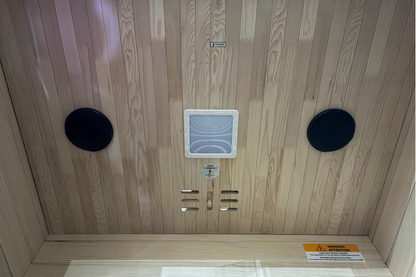 Blisspod Malmo 2-Person Infrared Sauna | Red Light Therapy | Low EMF | Chromotherapy | Canadian Hemlock