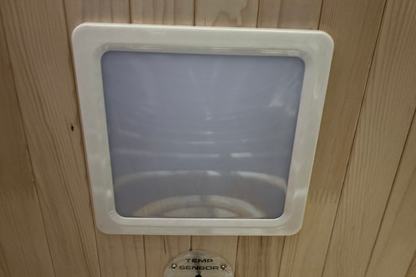 Blisspod Malmo 2-Person Infrared Sauna | Red Light Therapy | Low EMF | Chromotherapy | Canadian Hemlock
