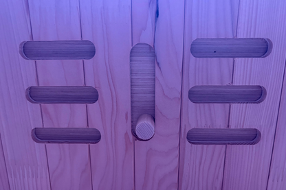 Blisspod Malmo 2-Person Infrared Sauna | Red Light Therapy | Low EMF | Chromotherapy | Canadian Hemlock