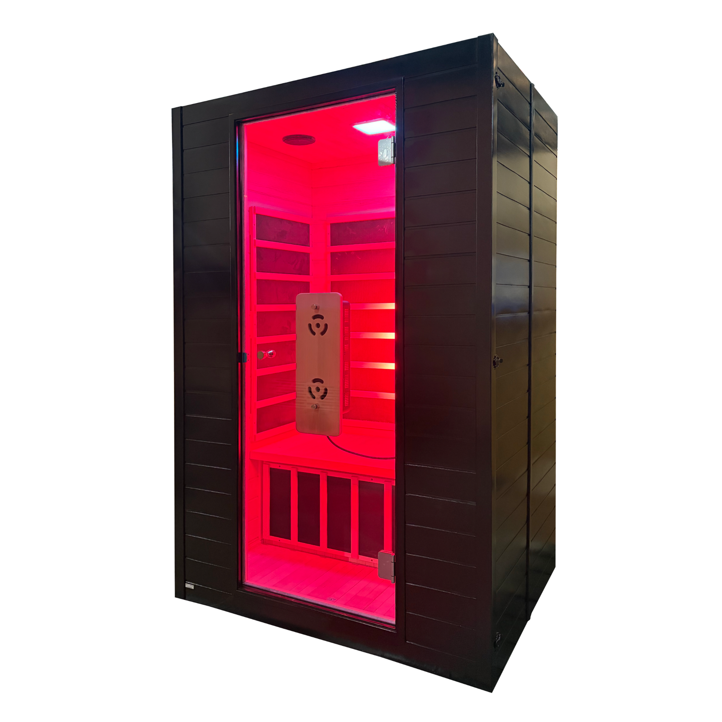 Blisspod Malmo 2-Person Infrared Sauna | Red Light Therapy | Low EMF | Chromotherapy | Canadian Hemlock