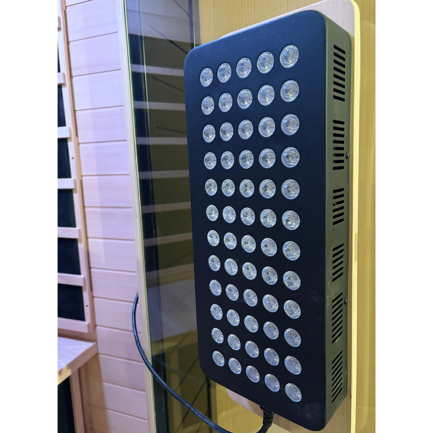 Blisspod Malmo 2-Person Infrared Sauna | Red Light Therapy | Low EMF | Chromotherapy | Canadian Hemlock