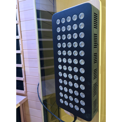 Blisspod Malmo 2-Person Infrared Sauna | Red Light Therapy | Low EMF | Chromotherapy | Canadian Hemlock