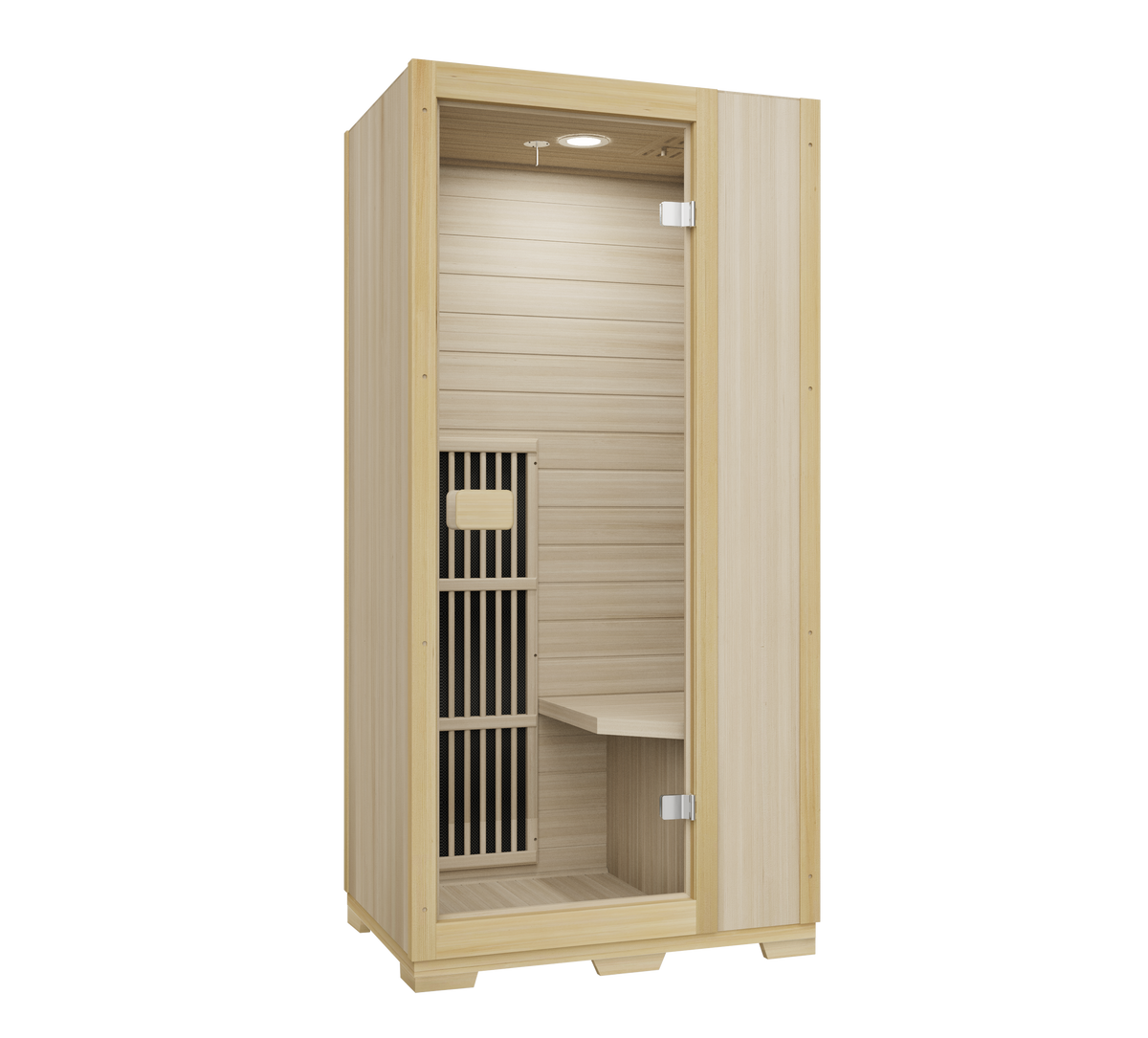 Blisspod Vienna 1-Person Far Infrared Sauna | Canadian Hemlock | Very Low EMF