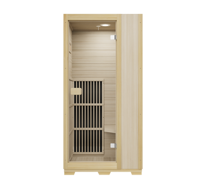 Blisspod Vienna 1-Person Far Infrared Sauna | Canadian Hemlock | Very Low EMF