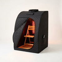 Portable Infrared Sauna Designed for Deep Recovery, Full Spectrum Therapy, Cellular Repair Support — Studio Shot