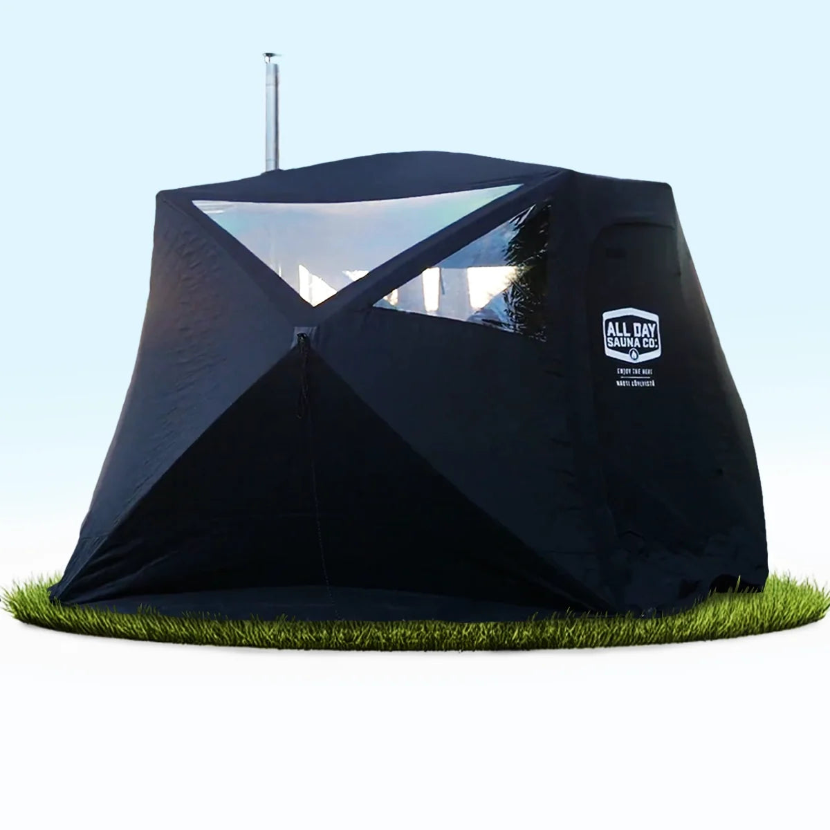 Portable Outdoor Wood-Burning Sauna for Up to 6 People