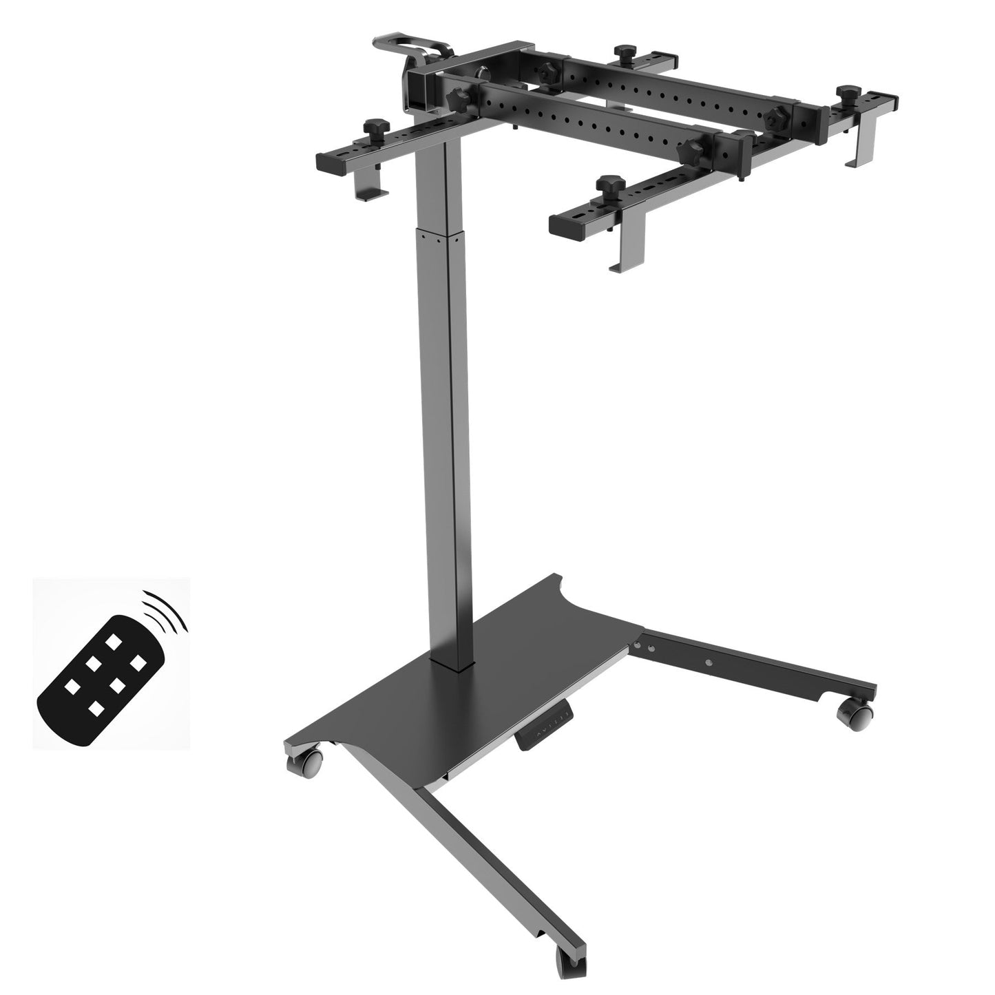EXESAS Automatic Horizontal & Vertical Rolling Stand | Motorized Height Adjustment | Compatible with EXESAS LED Panels