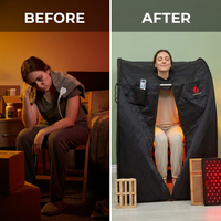 Thera360 Plus Portable Infrared Sauna — Before & After