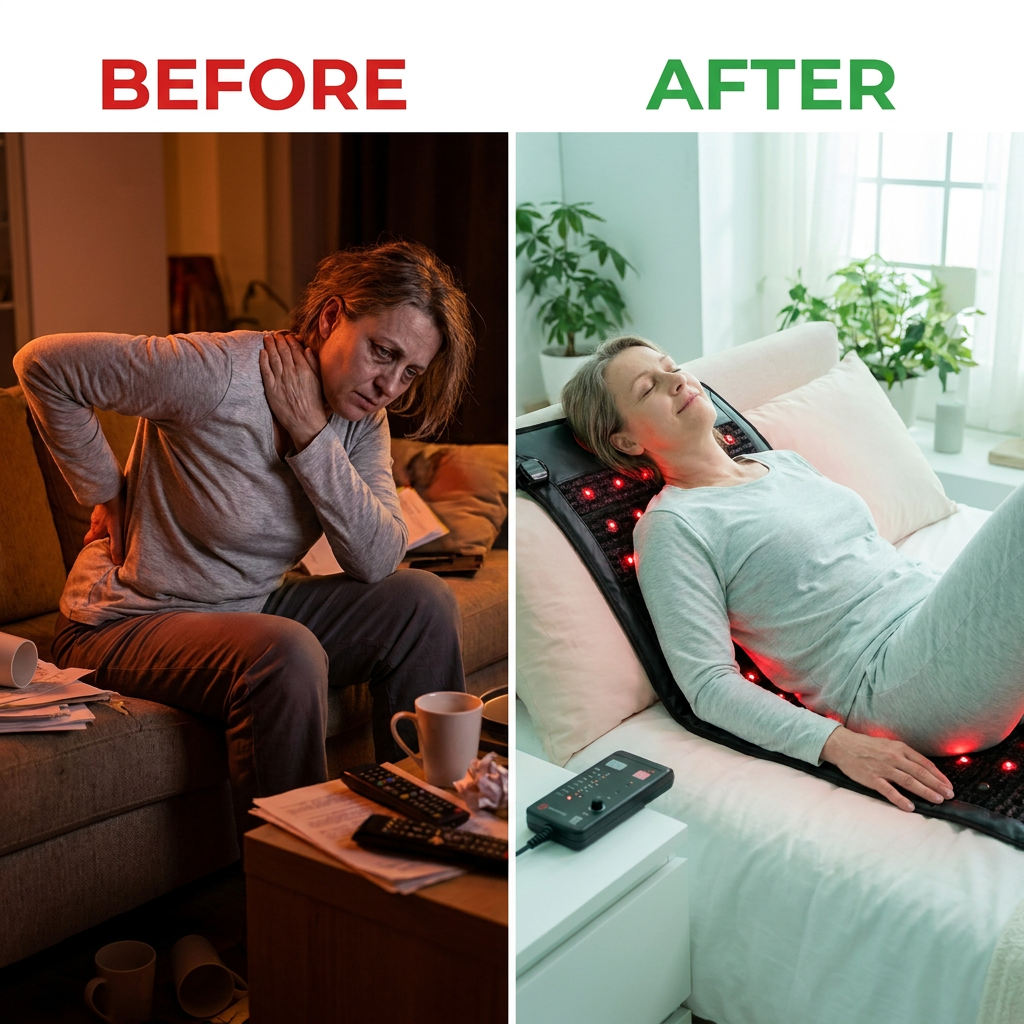 TheraPro™ Multi-Modality Pad - Large — Before & After