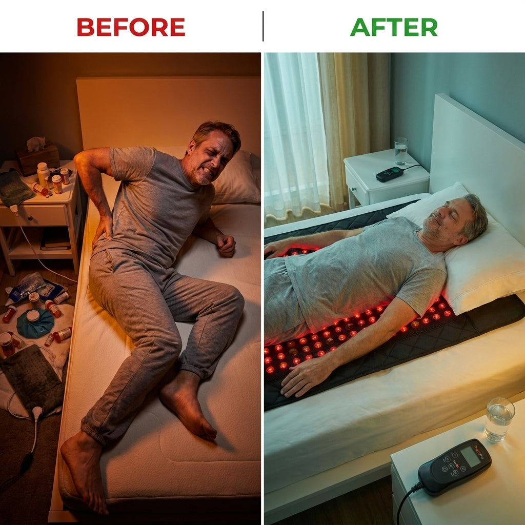TheraPro™ Multi-Modality Pad - Large — Before & After