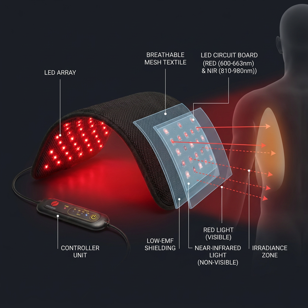Therasage Tri-Lite™ Red Light Therapy Panel — How It Works