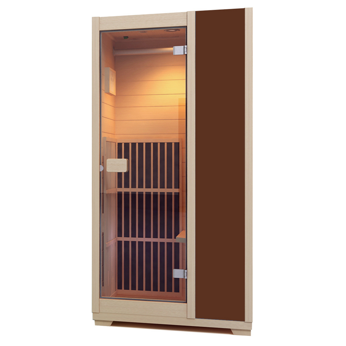 Blisspod Vienna 1-Person Far Infrared Sauna | Canadian Hemlock | Very Low EMF