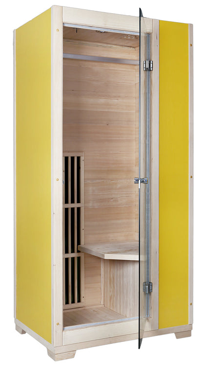 Blisspod Vienna 1-Person Far Infrared Sauna | Canadian Hemlock | Very Low EMF