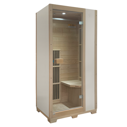 Blisspod Vienna 1-Person Far Infrared Sauna | Canadian Hemlock | Very Low EMF
