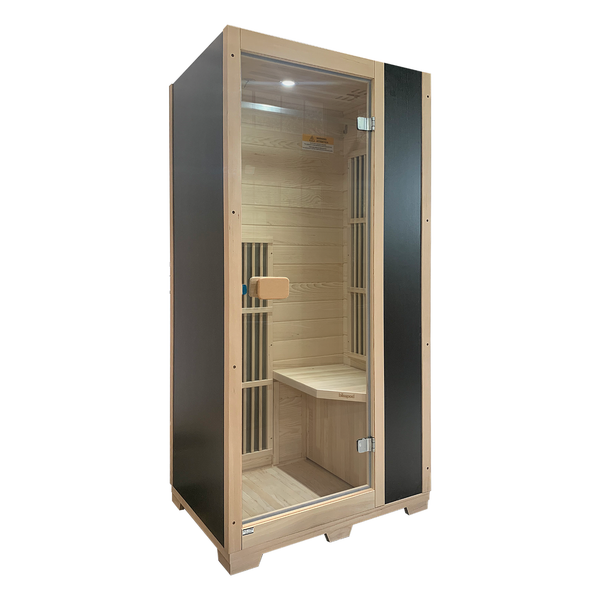 Blisspod Vienna 1-Person Far Infrared Sauna | Canadian Hemlock | Very Low EMF